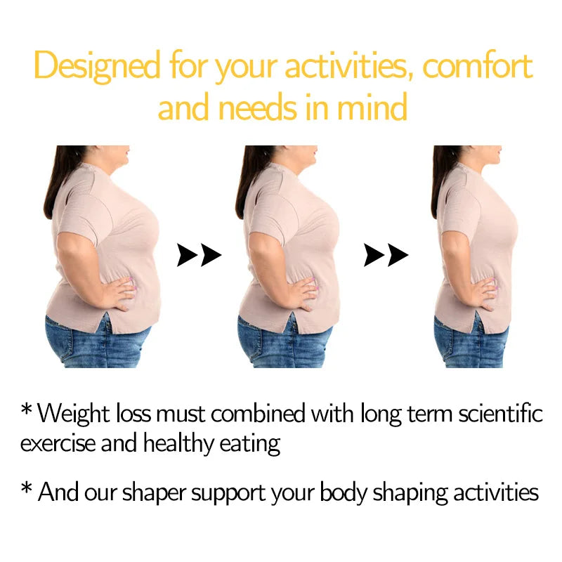 2 PCS Women's Waist Trainer Sauna Effect Sweat Vest Corset/Body Shaper Neoprene Shapewear Tummy Control Gym Workout Tank Top