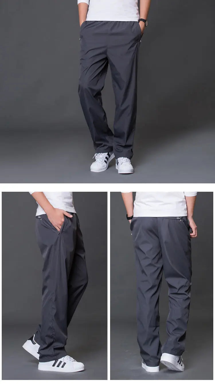 Spring Summer Men's Sportwear Casual Men's Joggers Pants/Loose Straight Trousers Large Size Sweatpants Fashion Tracksuit Men