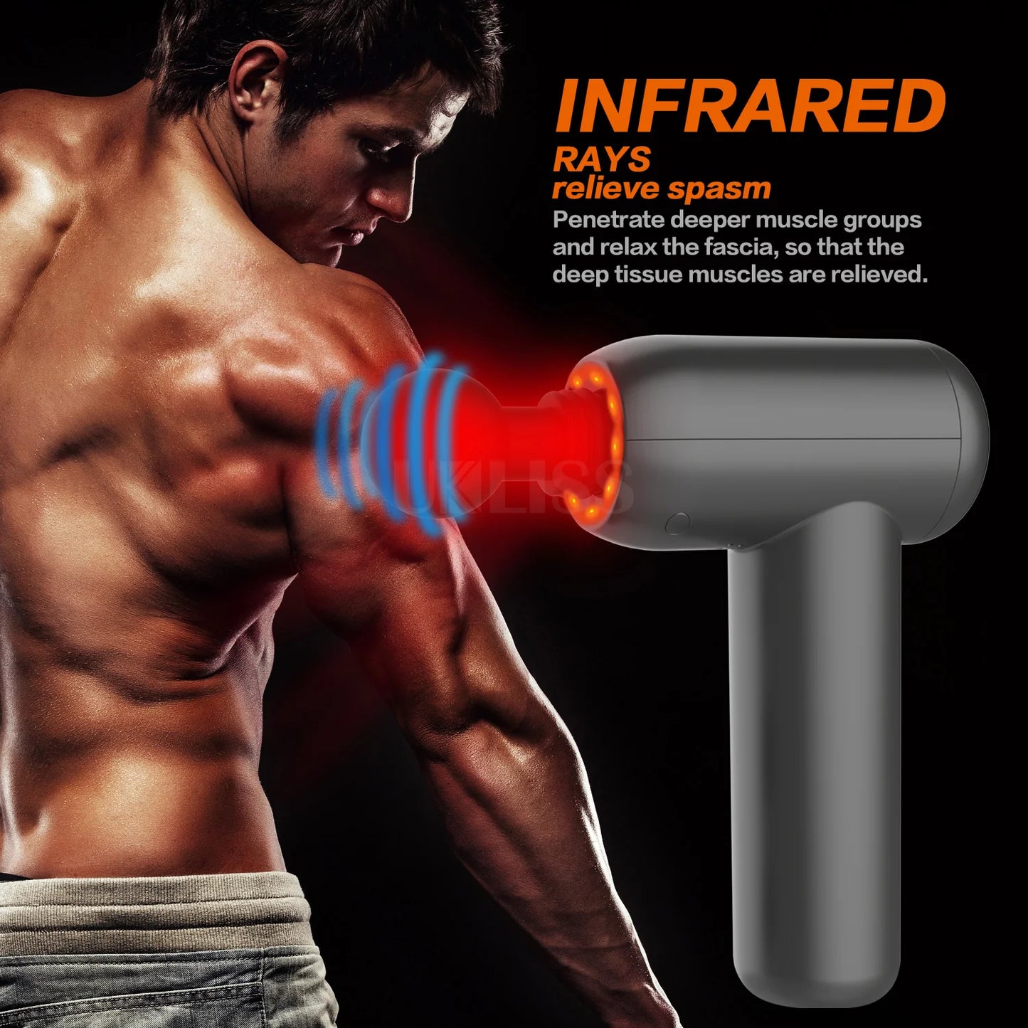 Tissue Massage Gun Slimming Body Pain Exercising/Deep Muscle Massager Handheld Electric Relaxation Massage