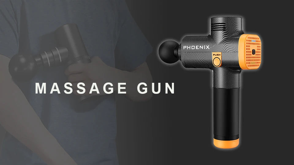 Phoenix A2 Massage Gun Deep Body Massager For Muscle Back Pain Relief/Exercising Body and Relaxation Slimming Shaping Massager