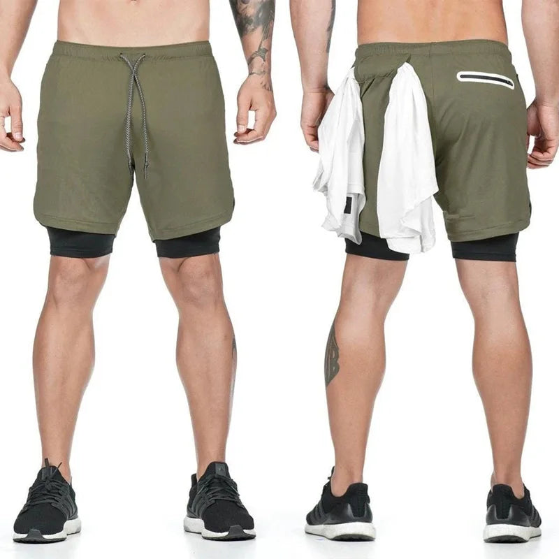 Men Quick Dry Beach Board Shorts/Sport Running Shorts Workout Shorts