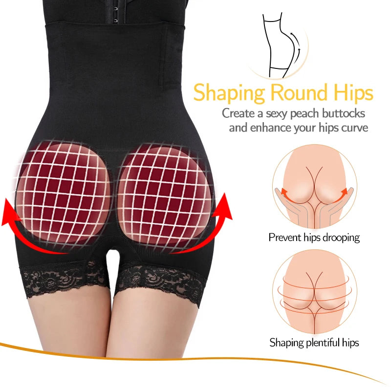 Women High Waist Shaping Panties/Breathable Body Shaper Slimming Tummy Underwear