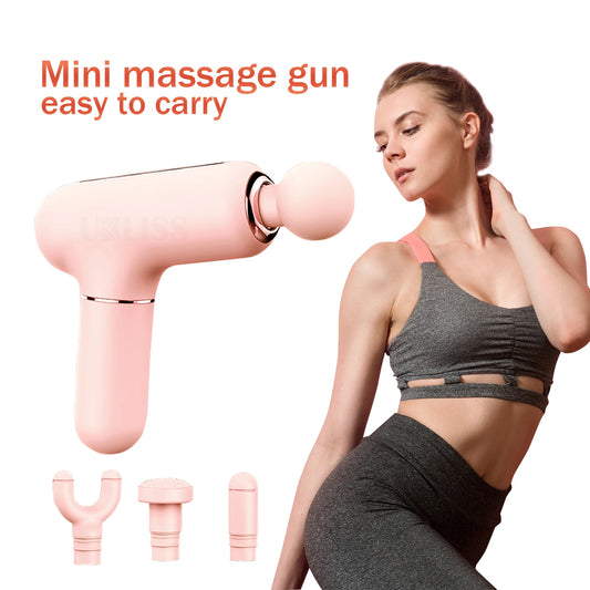 High Frequency Fascia Gun Mini Electric Massager Gun/Muscle Relax Body Electric Massager Portable for Body