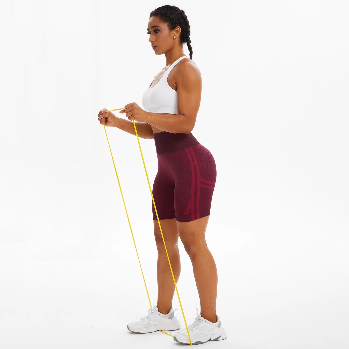 Seamless Sports Shorts For Women Hip Push Up/Short High Waist Leggings Gym Yoga Hot Shorts