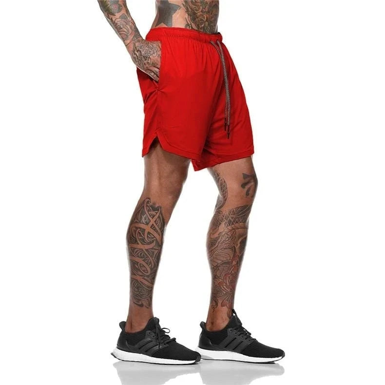 Men Quick Dry Beach Board Shorts/Sport Running Shorts Workout Shorts