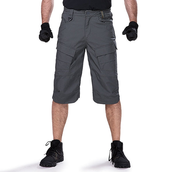 FREE SOLDIER outdoor hiking tactical cropped short pants/men summer scratch-resistant