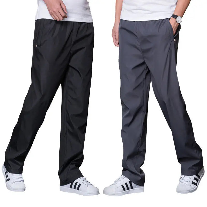 Spring Summer Men's Sportwear Casual Men's Joggers Pants/Loose Straight Trousers Large Size Sweatpants Fashion Tracksuit Men