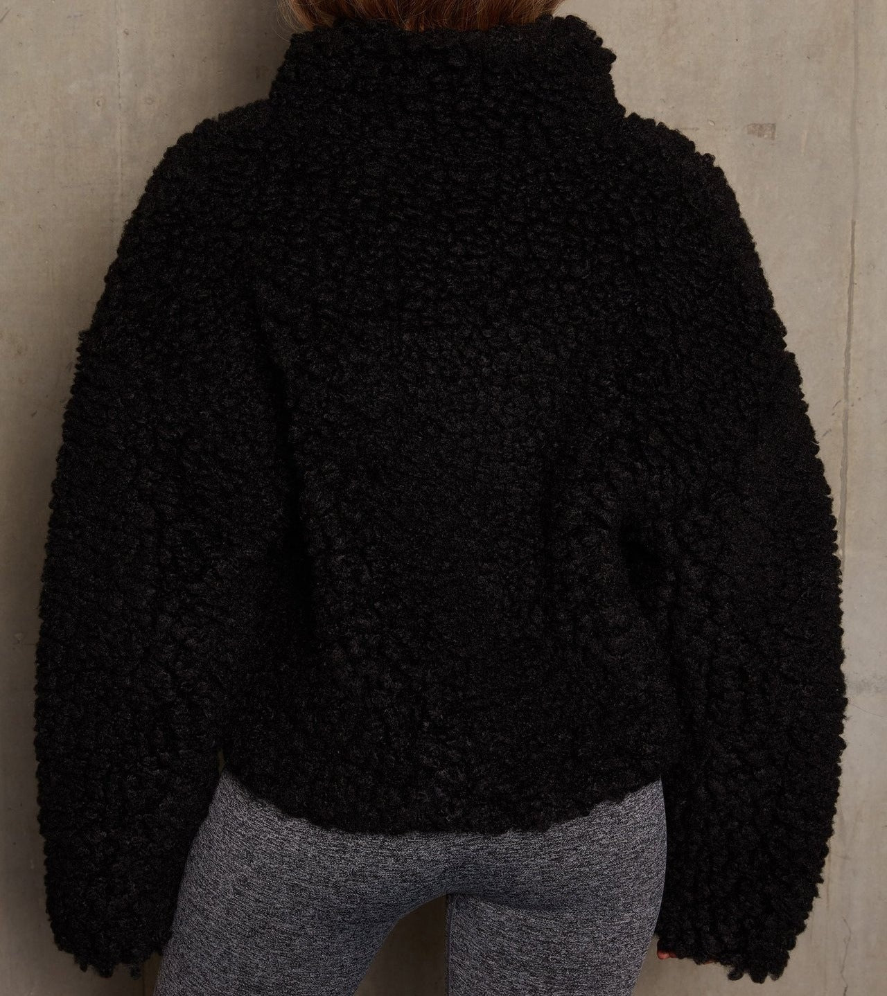 Winter Lamb Wool Short Coat For Women Thicken Warm Long Sleeve/Turtleneck Jackets Autumn Fashion Streetwear Ladies Overcoat