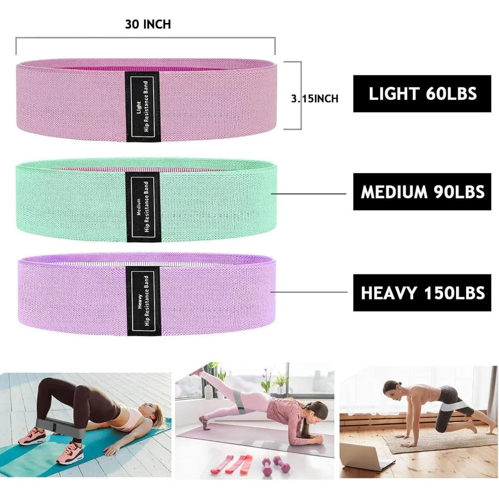 Pilates Set – Home Pilates Equipment for Women Kit with Magic Circle/Pilates Ring and Ball Set, Resistance Bands & Massage Balls