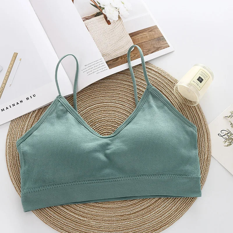 Seamless Bras Women Sports Bra Gym Running Push Up Bralette Padded/Vest Elastic Brassiere Women Fitness Gym Underwear Bra Top
