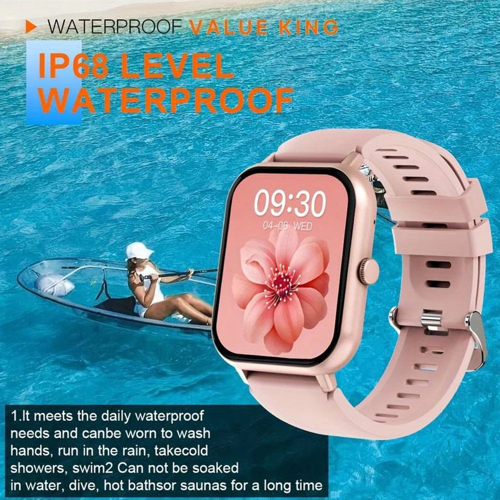 SENBONO Smart Watch Dial Custom Bluetooth Call 100+ Sport Modes Heart Rate Monitor Waterproof Smartwatch For Men and Women