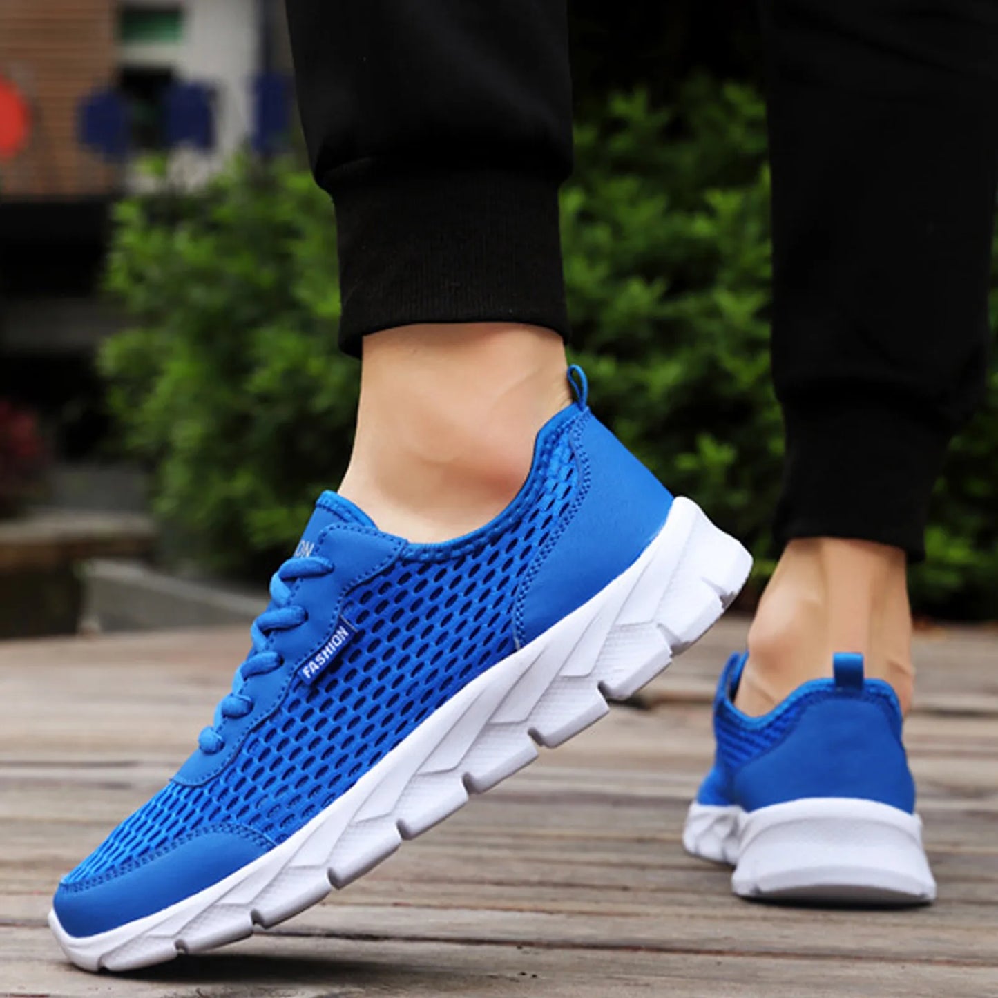 Men's Sneaker Men Summer Lightweight Breathable Mesh Shoes/Running Shoes Mesh Shoes Lace Up Sneaker Socks for Men