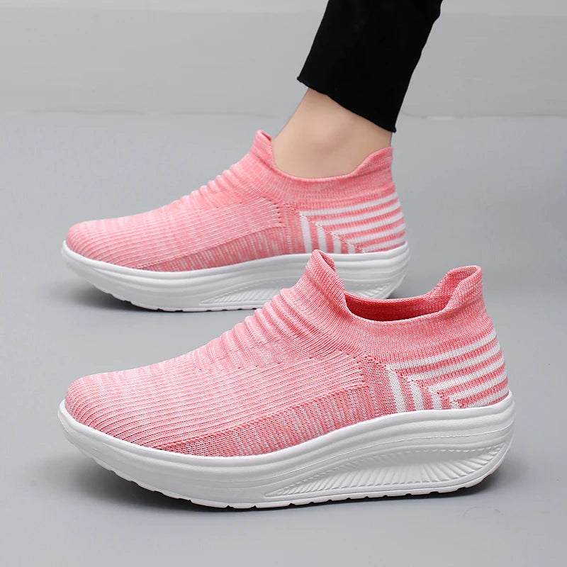 Shoes for Women Spring Autumn Breathable Fashion Platform Sneakers/Women Casual Women Shoes Loafers Walking