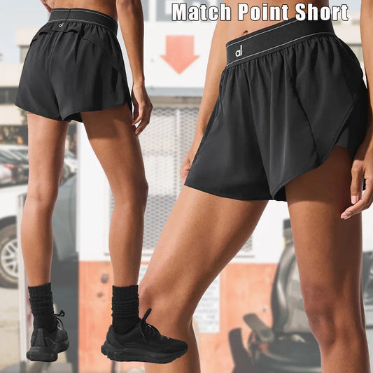 Match Point Short Women's Quick Drying Comfortable Ultra Short Pants/Yoga Exercise Fitness Tennis Vest Outdoor Fashion Golf Set