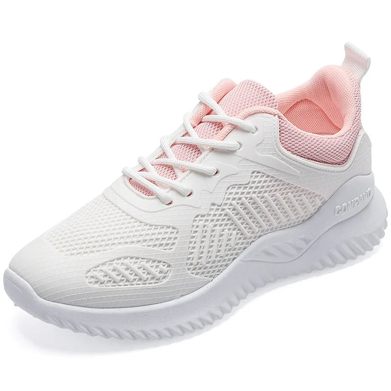 Women Shoes White Alpha Coconut Running Shoes Spring/Summer Sports Casual Mesh Sneaker Breathable Women's Shoes