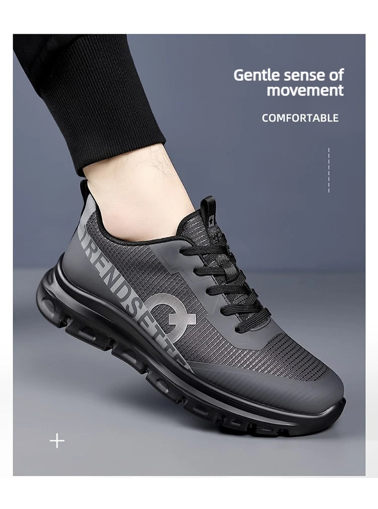 Men Sports Shoes Luxury Casual Sneakers Mesh Running Shoes Summer/Lightweight Platform Fashion Basketball Walking Shoes for Men
