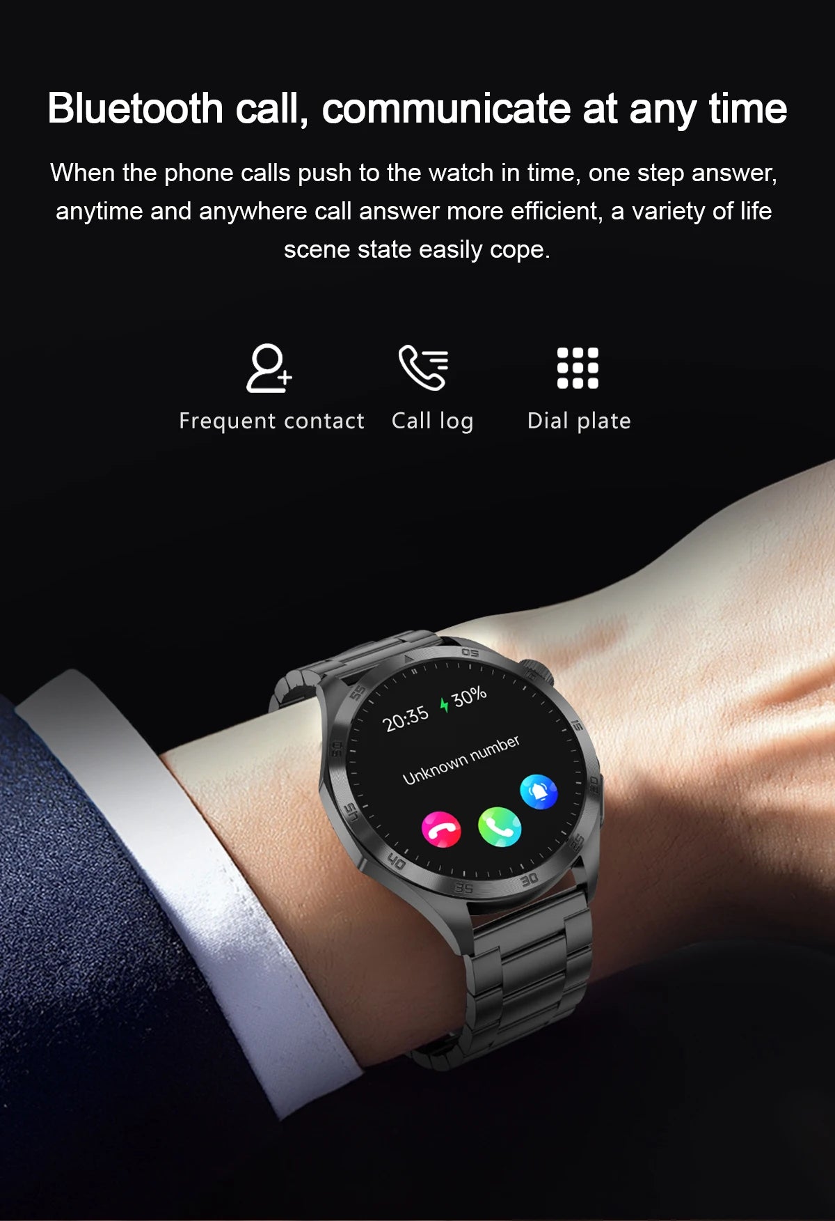 Marsyu 2026 New Nursing Grade Smart Watch ECG+PPG Blood Lipid/Blood pressure Uric Acid HD Bluetooth Call Clock Health Smart Watch