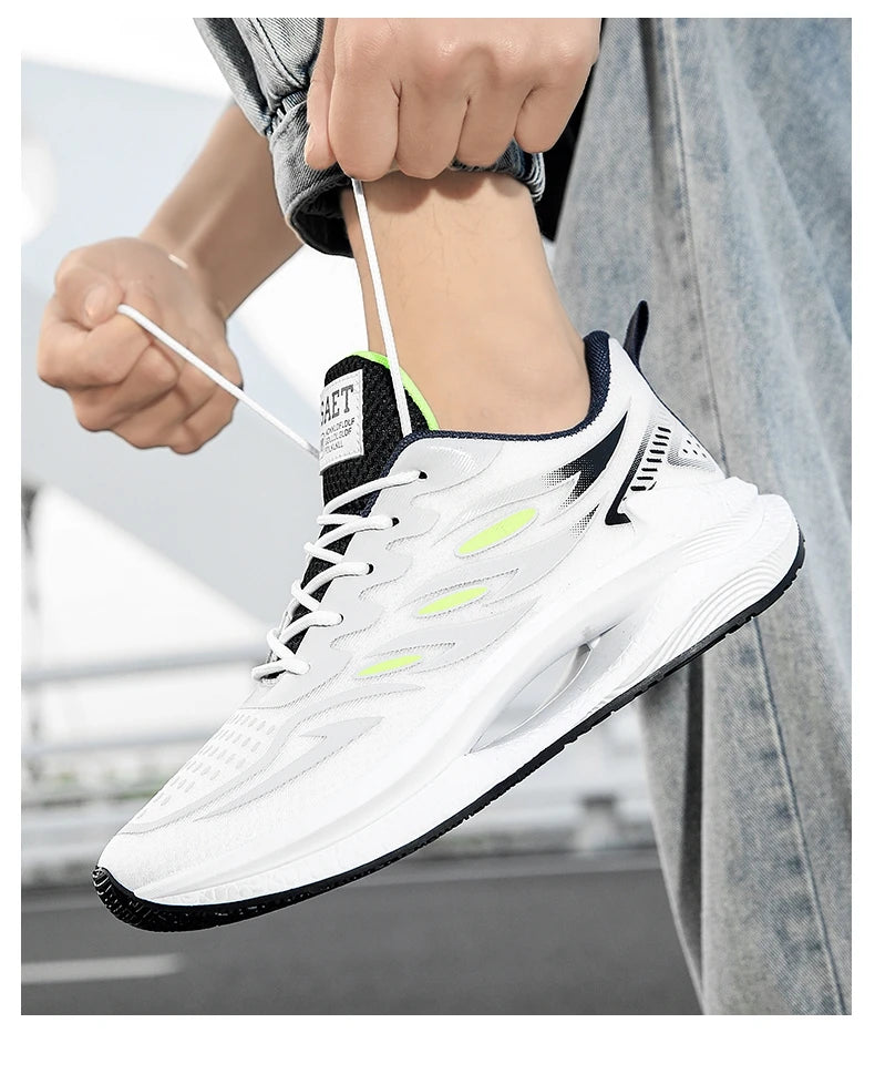 Men's Breathable Sports Shoes Spring New Mesh Casual Fashion/Versatile Trendy Men's Shoes Summer Running Shoes