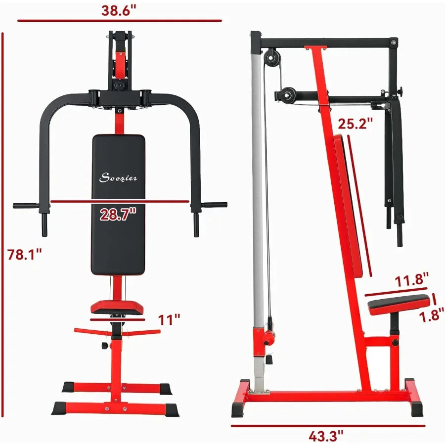 Chest Fly Machine and Chest Press Station Delt Machine Home Gym Equipment/for Chest Back Pectoral Rear Deltoid and Shoulder Training