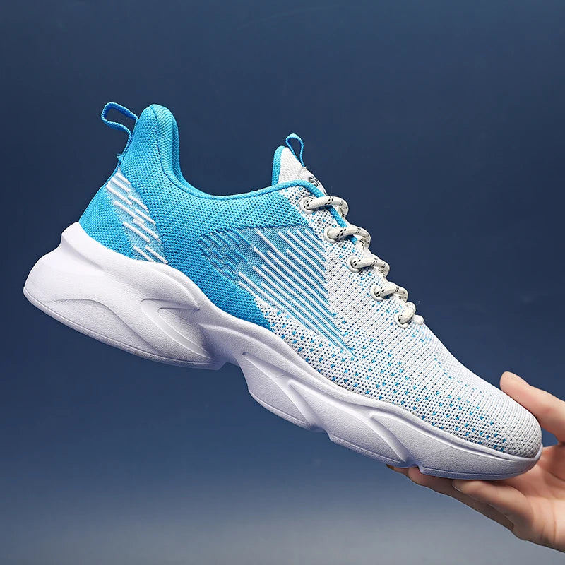 MAEDEF Men's Casual Shoes Summer Sneakers Breathable/Mesh Running Shoes Lightweight Walking Shoes Men Anti Slip Comfortable