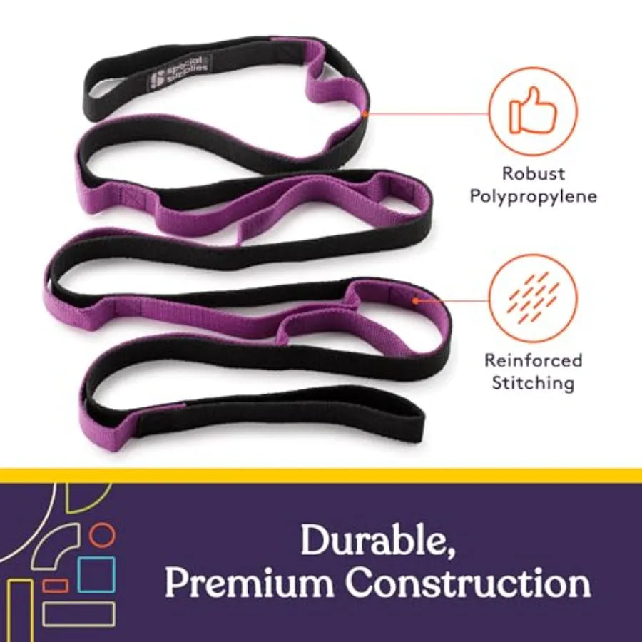 Yoga Strap for Stretching Stability Training Fitness Flexibility/Physical Therapy Home Workout Equipment Strength Training