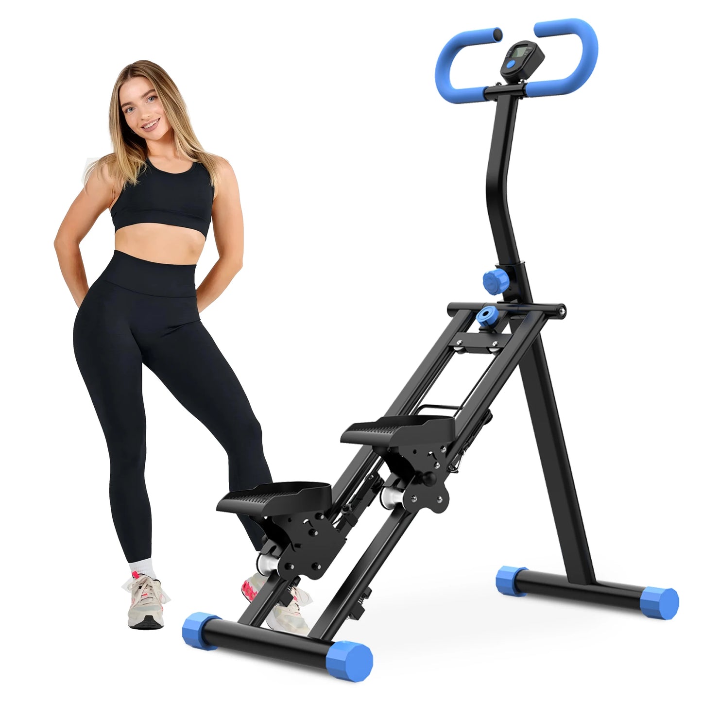 Ye Home Stair Stepper Upgrade Vertical Climber Workout Machine/for Full-Body Exercise, Fitness Equipment with Stable Frame