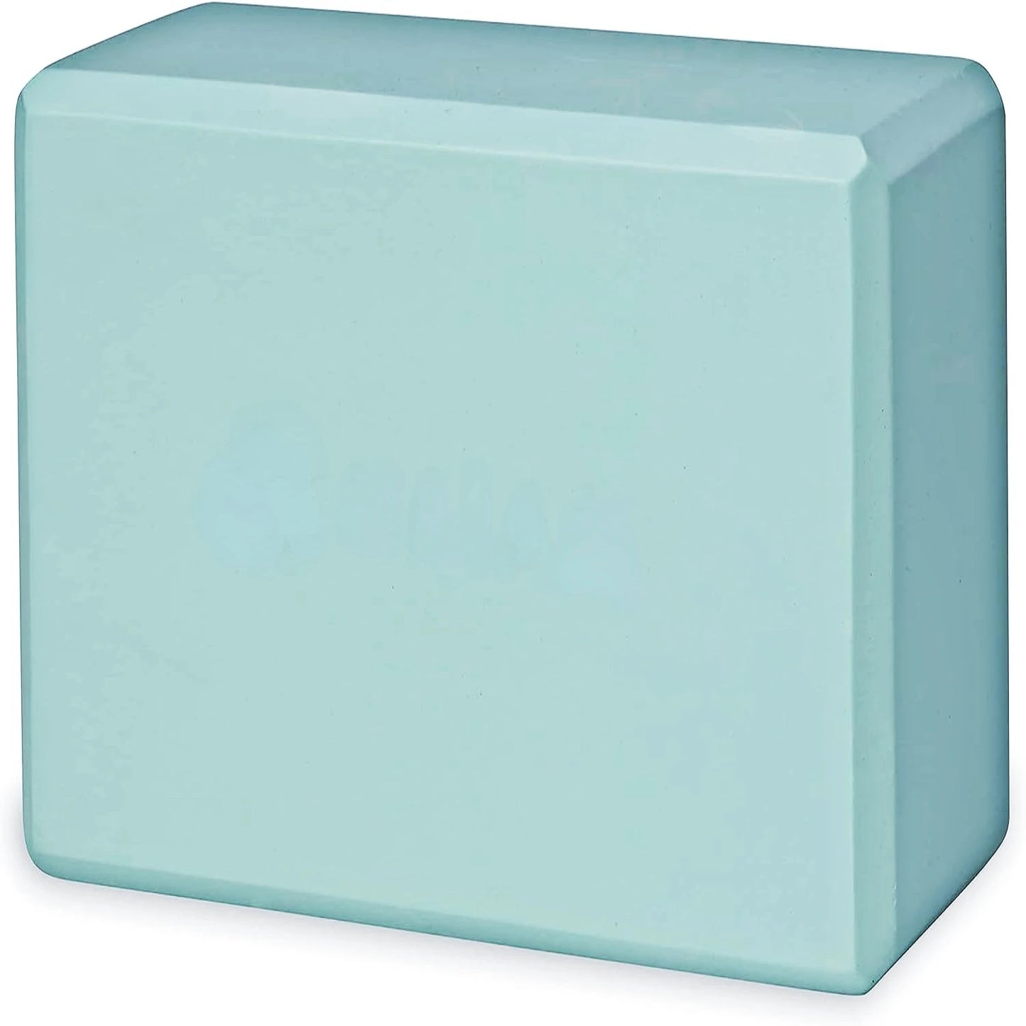 Premium Mint Green Non-Slip Yoga Block for Superior Stability and Comfort/Enhancing Balance with High-Quality Latex-Free