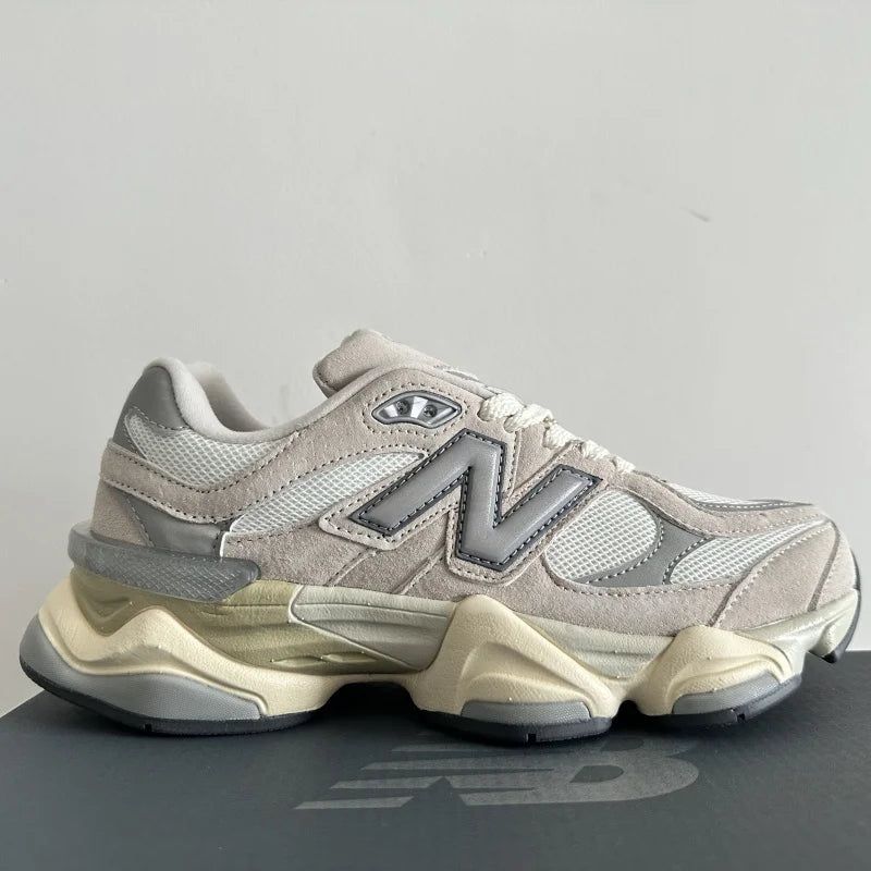 2026 New running shoes Breathable and women's 9060 casual shoes couple mesh retro sneakers
