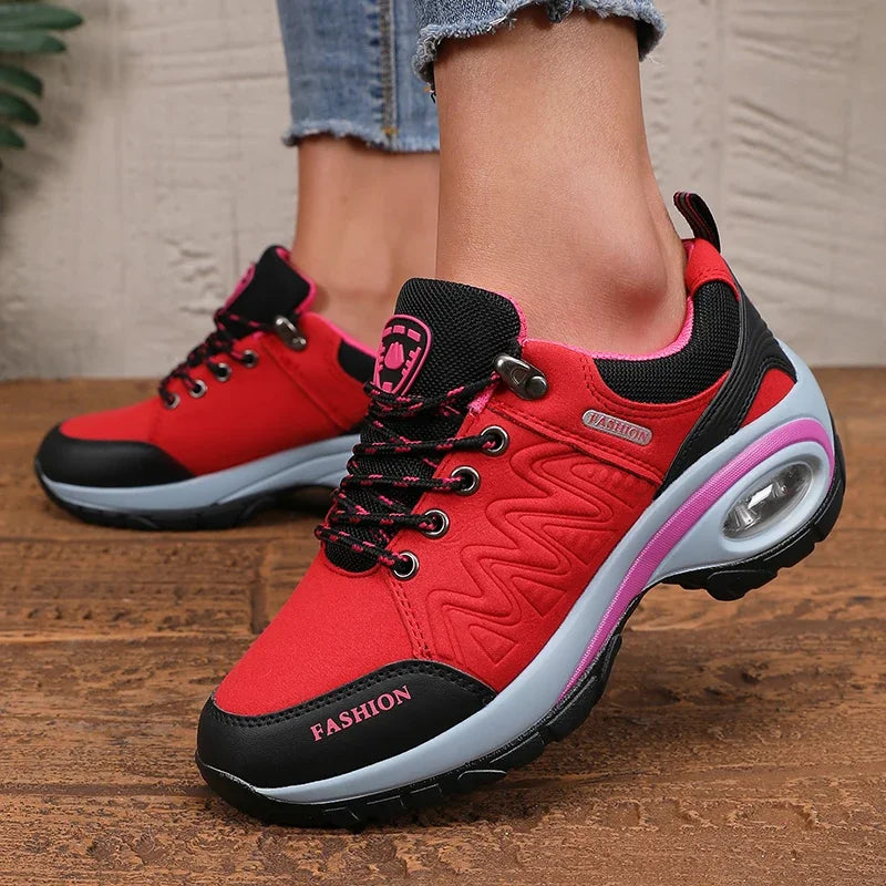 New Vulcanized Women's Shoes Fashionable Luxurious Design Breathable/Platform Shoes Comfortable Outdoor Hiking Women's Sneakers