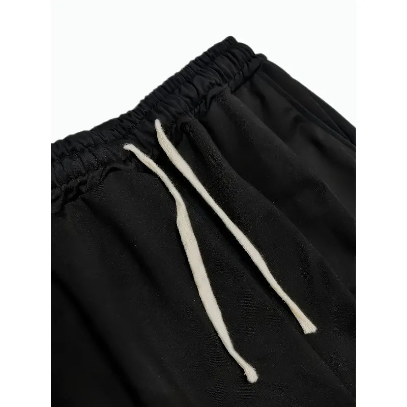 Super handsome men's straight leg pants made of pure cotton/for casual wear suitable for men in autumn and winter