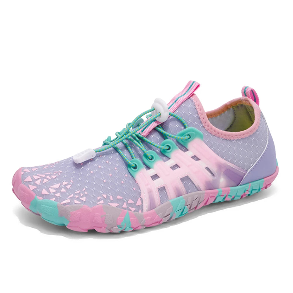 Water Shoes Women Five Fingers Swimming Barefoot Summer Outdoor/Upstream Wading Aqua Sneakers Quick Dry Non-slip Shoe