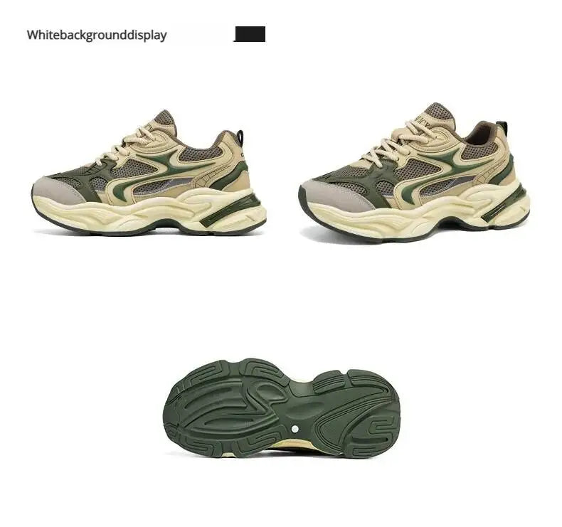 New Style Heightening Casual Thick Bottom Anti-Slip Wear-Resistant/Lightweight Men's Sport Shoes Comfortable Spring