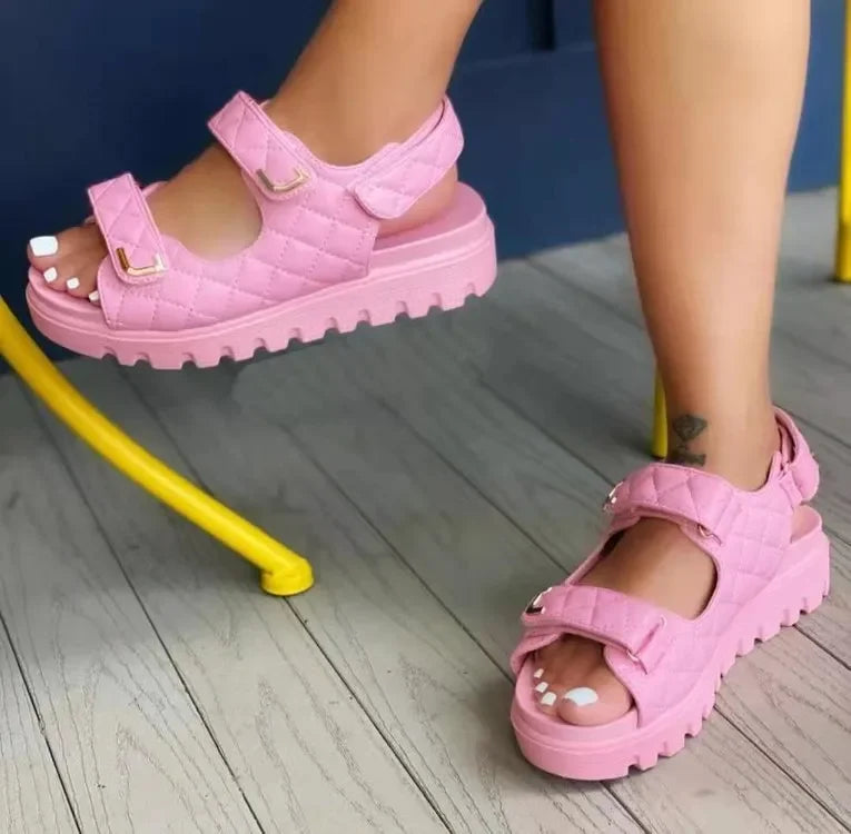 shipping designer shoes women casual sandals light brown/white black pink nonslip comfortable breathable outdoor slippers new