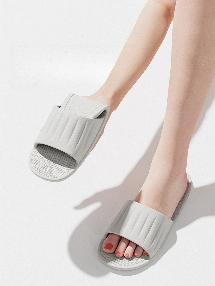 Foldable Travel Slippers for Men & Women Portable Hotel Bathroom Sandals/Packable Beach Shoes for Shower & Pool New Design