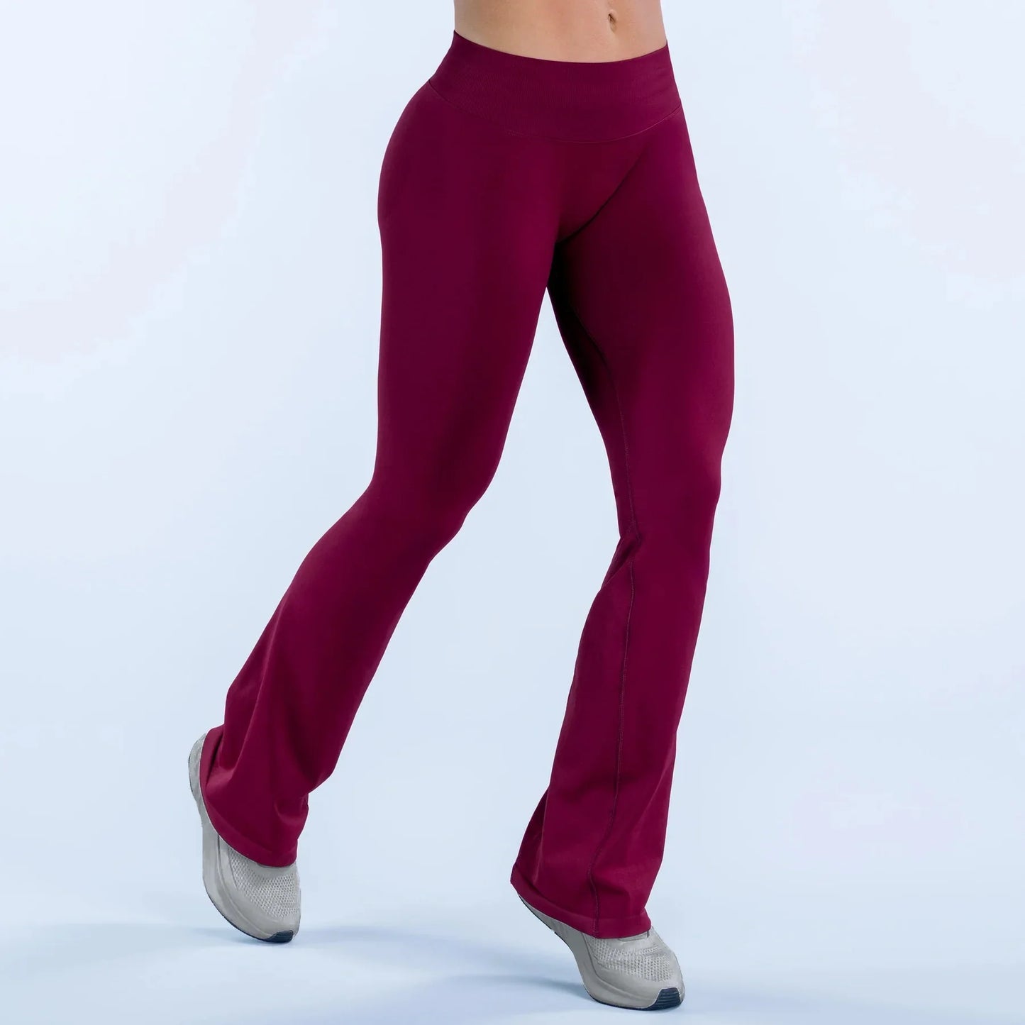 NCLAGEN Flares Gym Clothes Woman Seamless Pilates Yoga Leggings/Scrunch Booty Peach Hip Lifting Fitness Workout Sports Pants