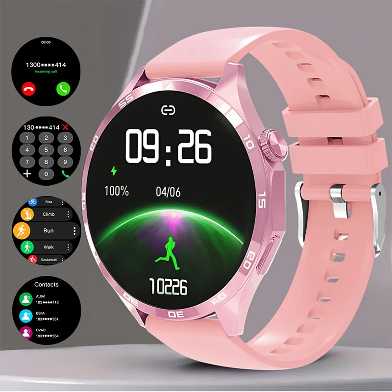 New Smart Watch Men 1.52" HD IPS Screen Bluetooth Call/Fitness Tracker Heart Rate Monitor Sports Smartwatch