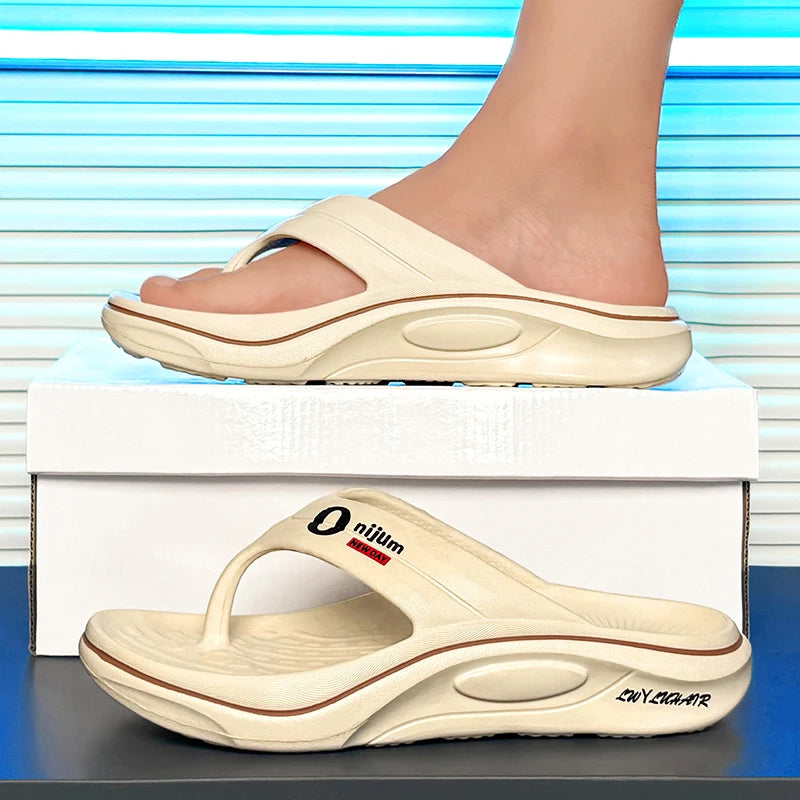 Men's Slippers Flip Flops Outdoor Indoor Comfortable Soft Slides/Casual Shoes Men Beach Sandals Outdoor Men Home Slippers