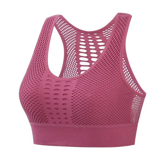Hot Fitness Women's T-shirts Workout Sports Bra Yoga Vest Backless/Solid Quick Dry Running Gym Sport bra Yoga Shirts Tank Top
