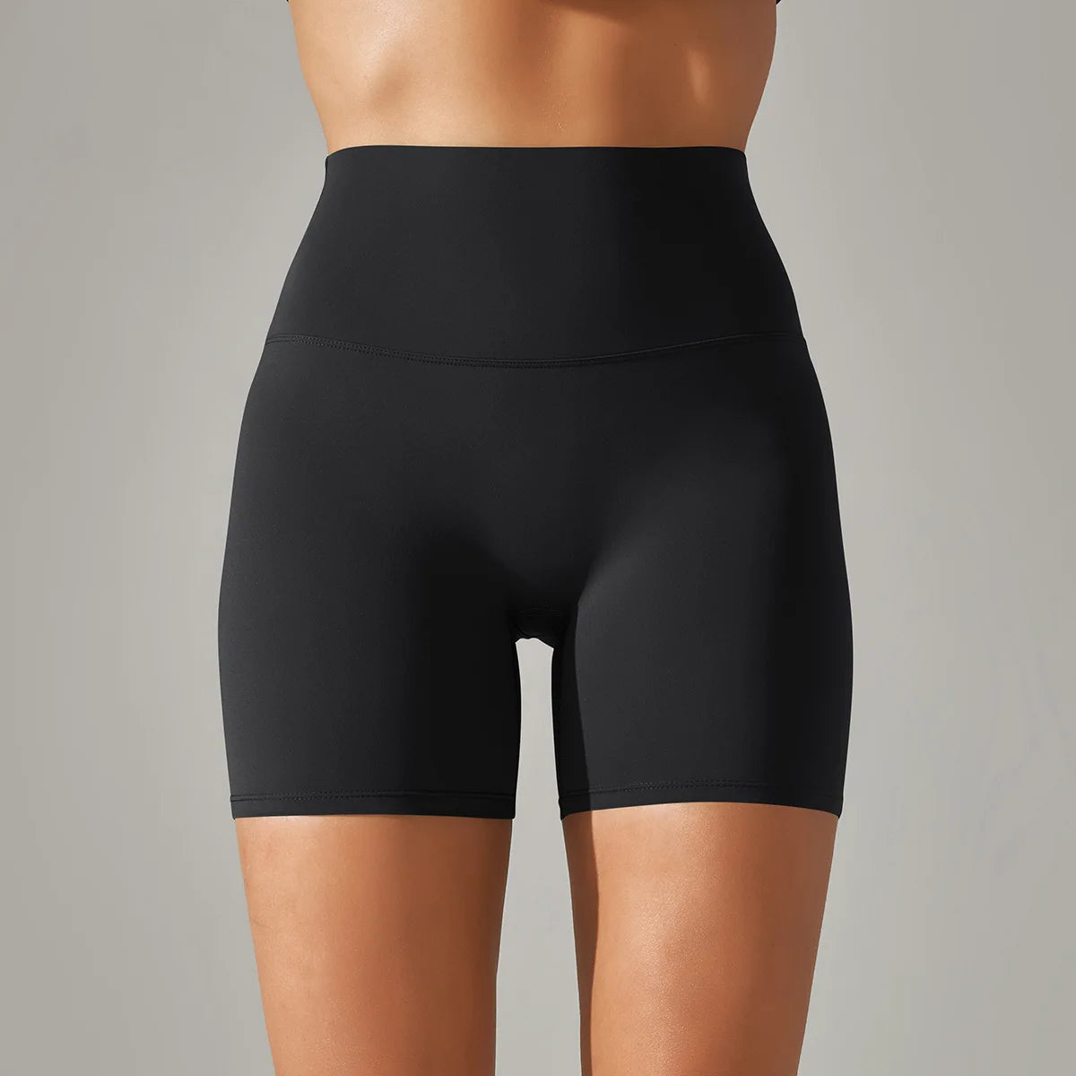 Women High Waist Breathable Yoga Fitness Shorts Stretch Sports Leggings/Running Cycling Summer Daily Workout Gym Athletic Shorts