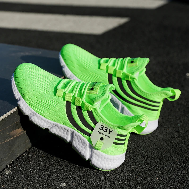 Women Casual Sports Shoes Breathable Lightweight Sneakers Anti-slip/Flats Outdoor Running Walking Shoes Female Vulcanized Shoes