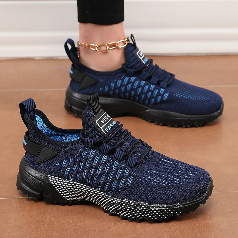 Women's Running Shoes Mesh Breathable Comfortable/Non Slip Sneakers Lightweight Fashionable Women's Vulcanized Shoes