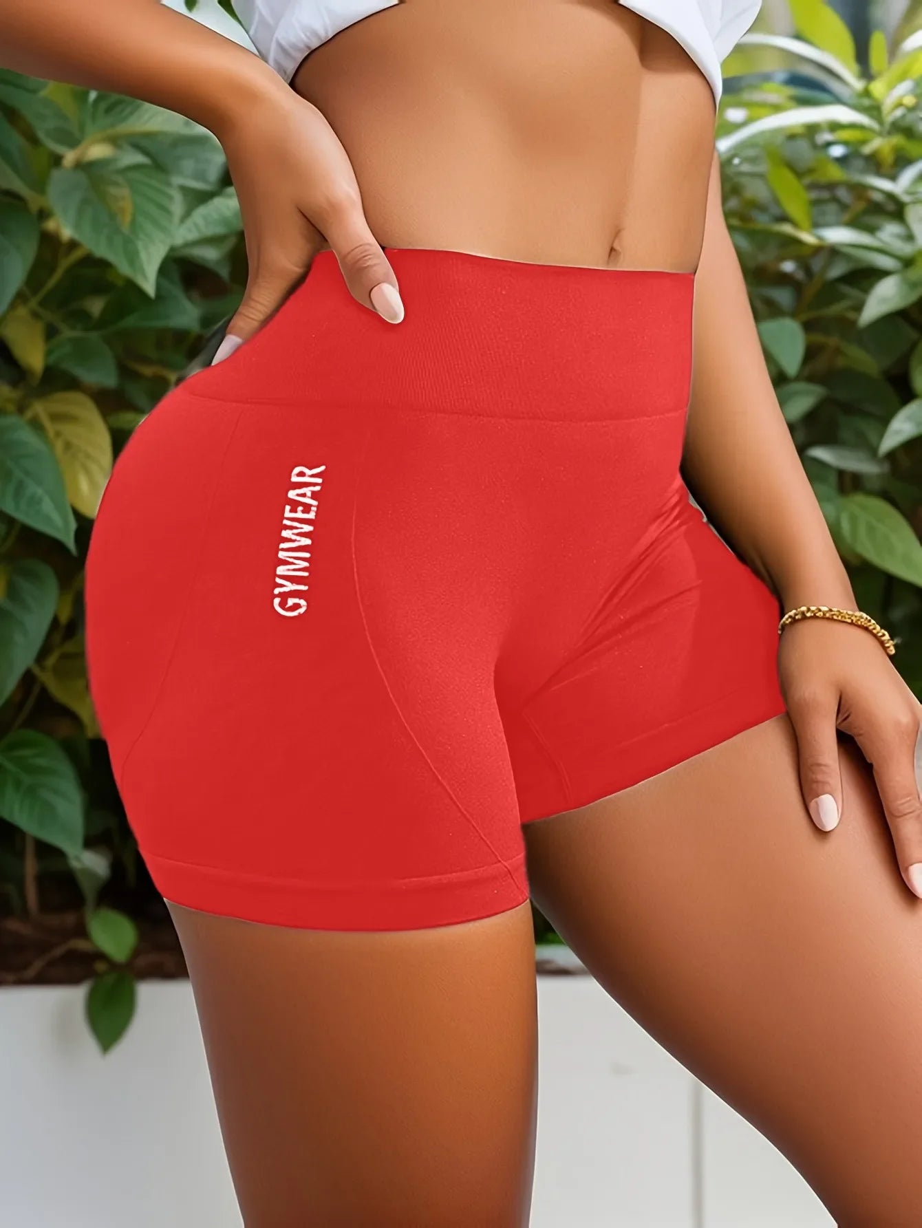 Women High Waist Workout Shorts/Yoga Workout Running Shorts