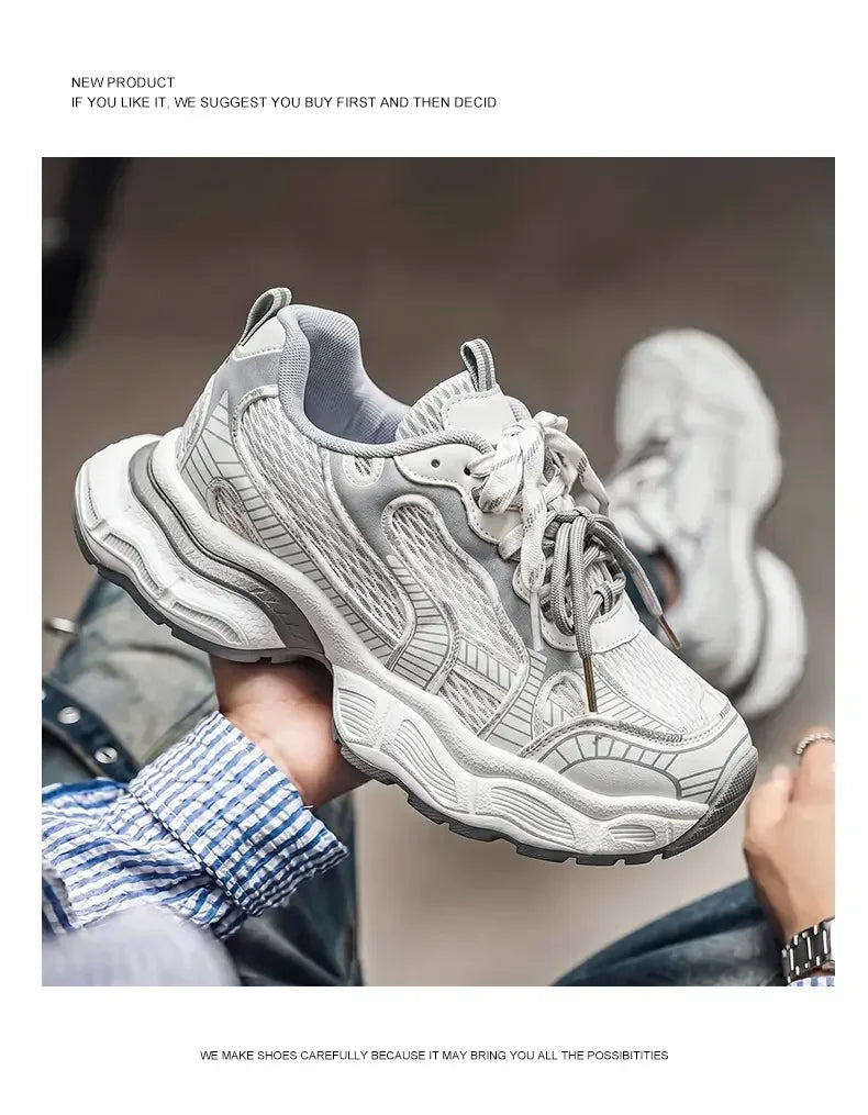 2026 New Fashion Chunky Sneakers Women Versatile Casual Trendy/Platform Sports Footwear Shoes