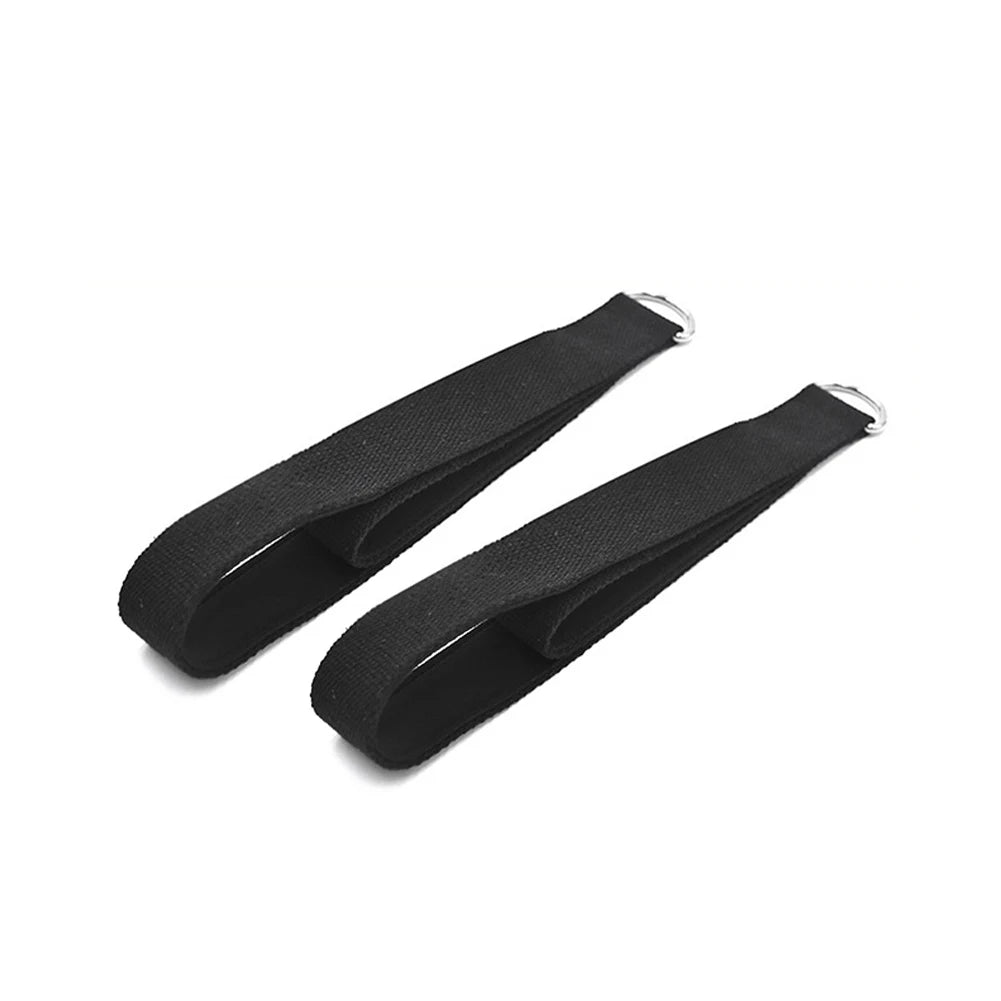 2PCS Pilates Straps Pilates Double Loop Straps Fitness D-Ring Straps/Yoga Strap Exercise Accessories for Home Gym Workouts