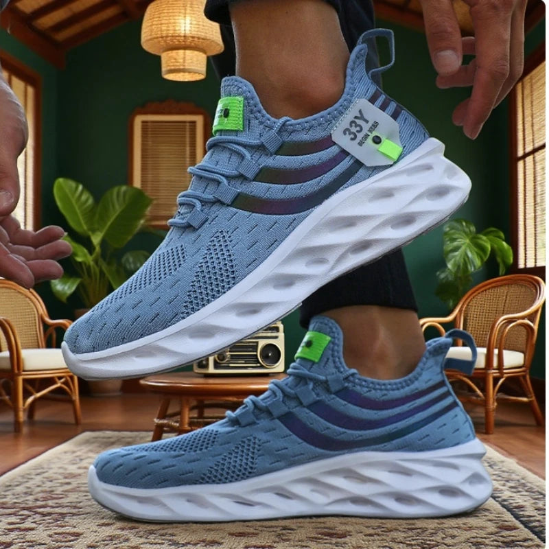 Trending Women Running Shoe New Large Size Women Design Breathable/Height Increasing Sneakers Soft Soled Cushioned Mesh Sneakers