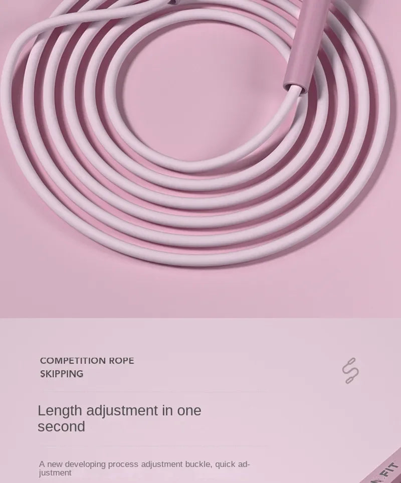 NEW! 1Pcs 88G Professional Skipping Rope for Men, Women & Children/Racing, Training & Fitness Use (Gym Compatible)