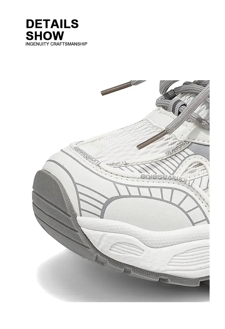 2026 New Fashion Chunky Sneakers Women Versatile Casual Trendy/Platform Sports Footwear Shoes