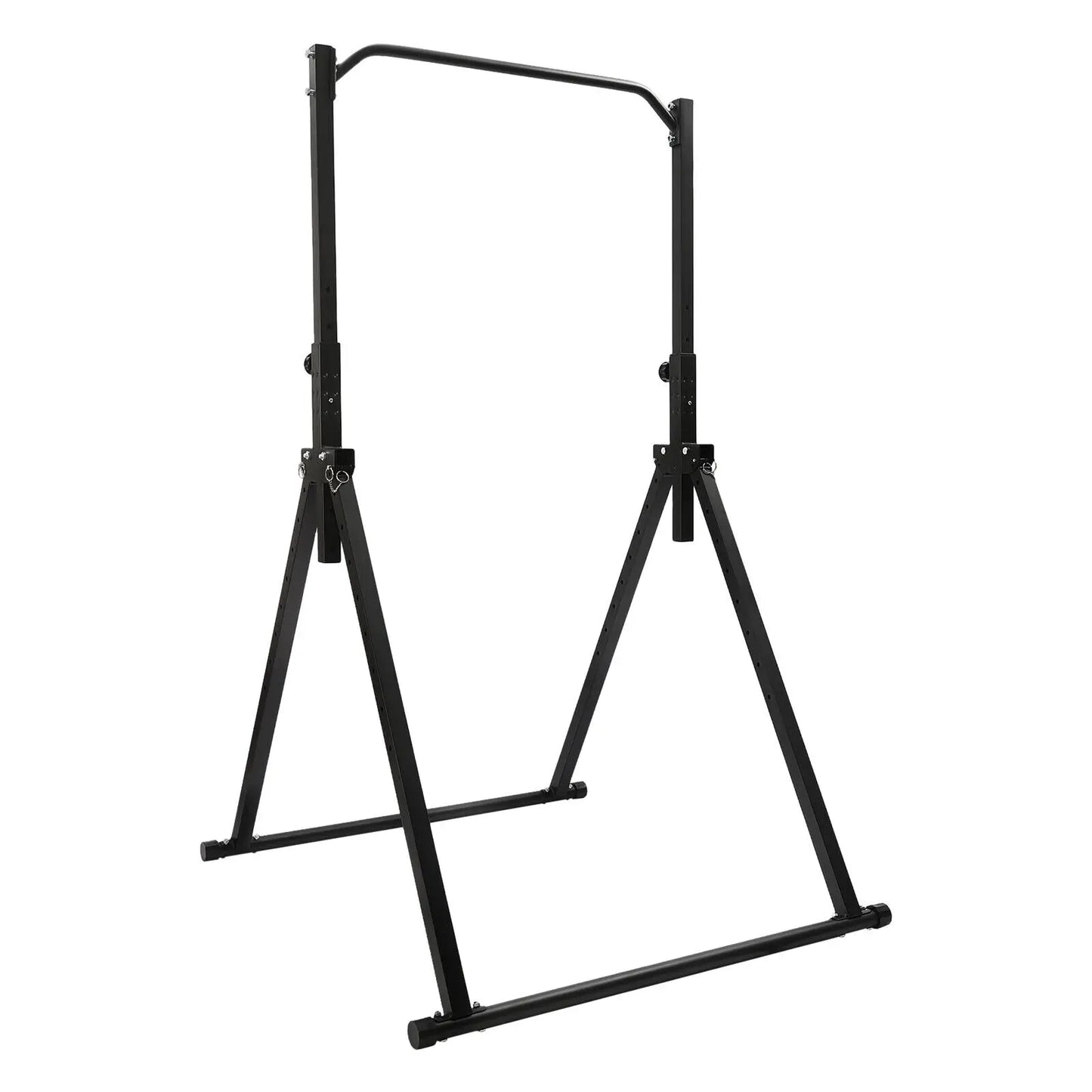 Triangular Pull Up Station, Adjustable Height Strength Training/Workout Equipment Foldable Horizontal Bar for Home Gym