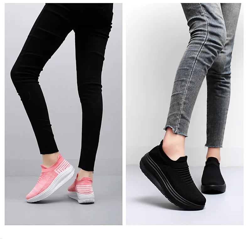 Shoes for Women Spring Autumn Breathable Fashion Platform Sneakers/Women Casual Women Shoes Loafers Walking