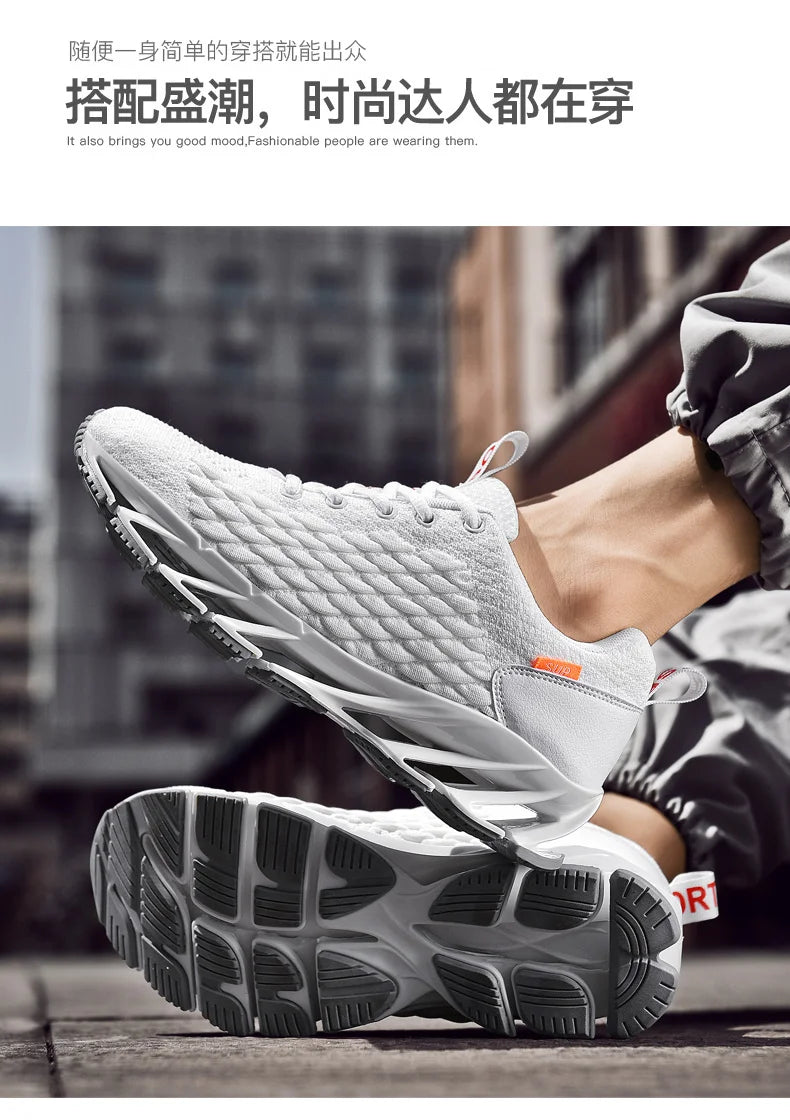 Fashion Men Running Shoes Comfort Men's Walking Sneakers Breathable/Casual Shoes Non-Slip Sports Shoes